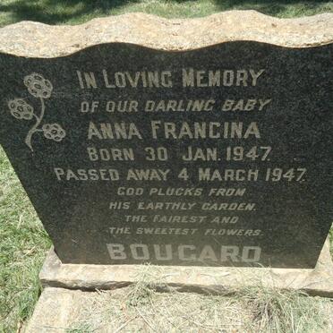 BOUGARD Anna Francina 1947-1947