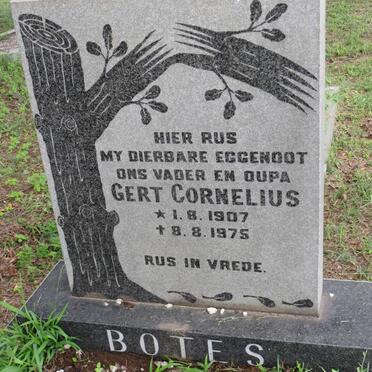 BOTES Gert Cornelius 1907-1975