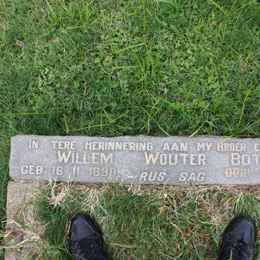 BOTHA Willem Wouter 1880-1970