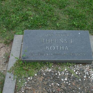 BOTHA Theuns J. 1918-1979