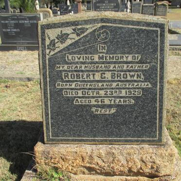 BROWN Robert C. -1929