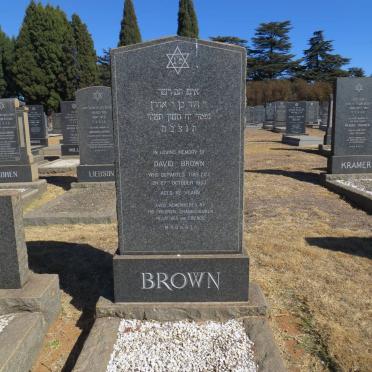 BROWN David -1953
