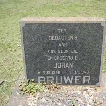 BRUWER Johan 1948-1949