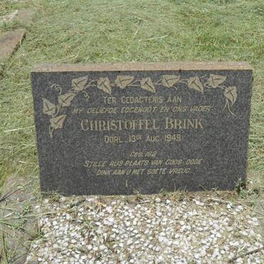 BRINK Christoffel -1949