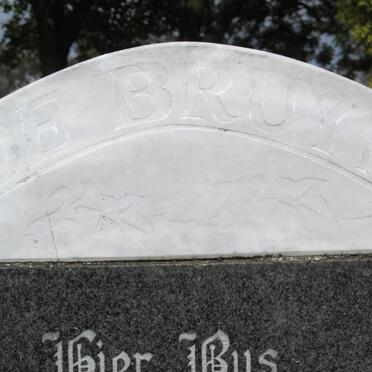 BRUYN Jacques, de 1972-1982