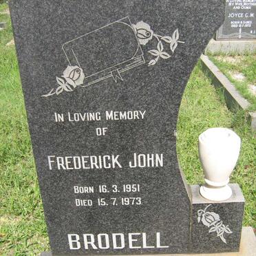 BRODELL Frederick John 1951-1973