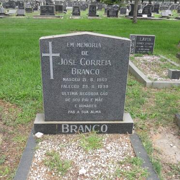 BRANCO Jose Correia 1969-1979