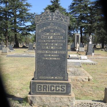 BRIGGS George Robert -1930 :: BRIGGS Mary -1923