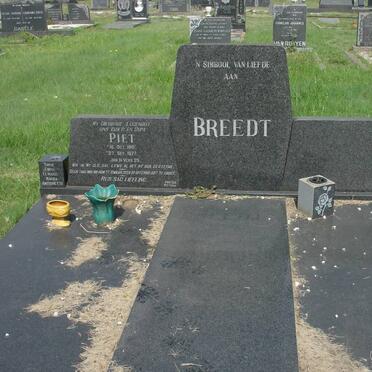 BREEDT Piet 1915-1977