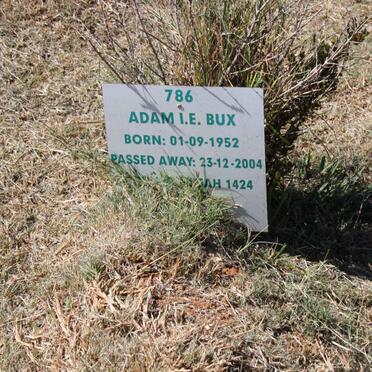 BUX Adam I.E. 1952-2004