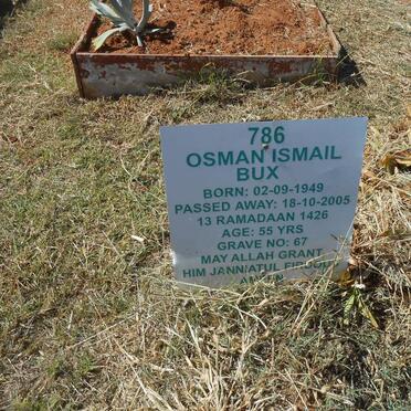 BUX Osman Ismail 1949-2005