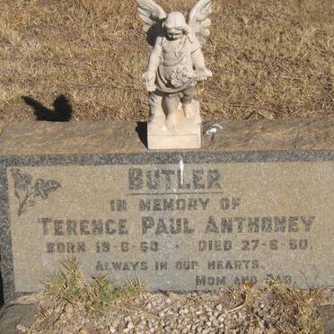 BUTLER Terence Paul Anthoney 1960-1960