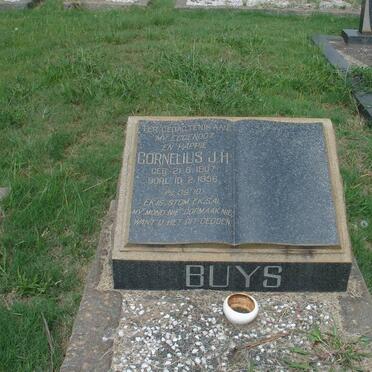 BUYS Cornelius J.H. 1907-1956