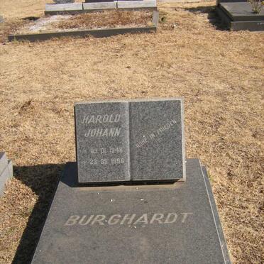 BURGHARDT Harold Johann 1946-1996