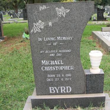 BYRD Michael Christopher 1916-1977