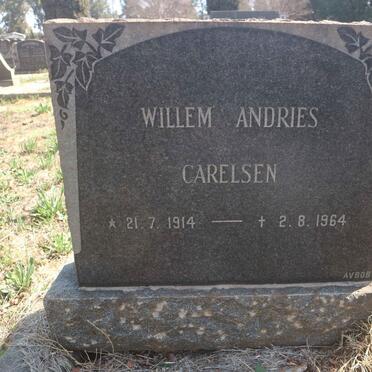 CARELSEN Willem Andries 1914-1964