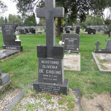 CASTRO Acostinho Oliveira, de 1941-1980