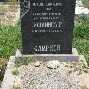 CAMPHER Johannes P. 1925-1973 &amp; Magdalena 1926-1998
