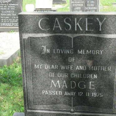 CASKEY Madge -1975