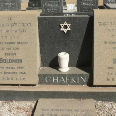 CHAFKIN Solomon -1954 &amp; Sophie -1955