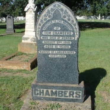 CHAMBERS Tom -1918