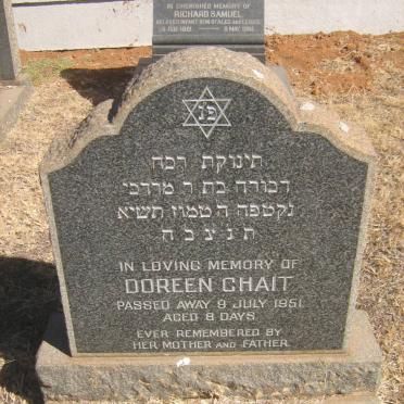 CHAIT Doreen -1951