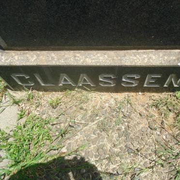 CLAASSENS Jan Daniel 1886-1960 &amp; Hermina WOLFF 1891-1973