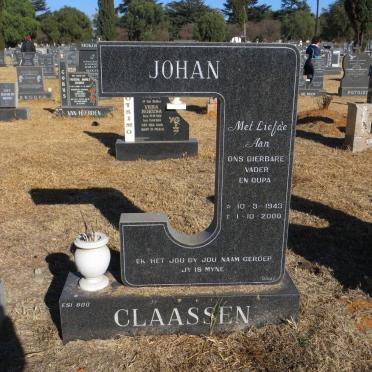 CLAASSEN Johan 1943-2000