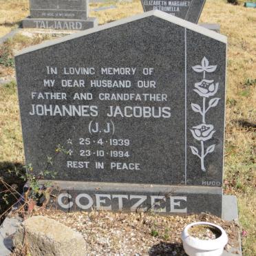 COETZEE Johannes Jacobus 1939-1994