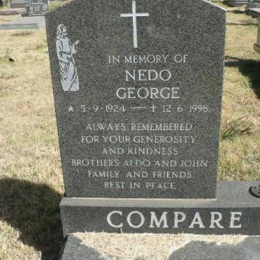 COMPARE Nedo George 1924-1998