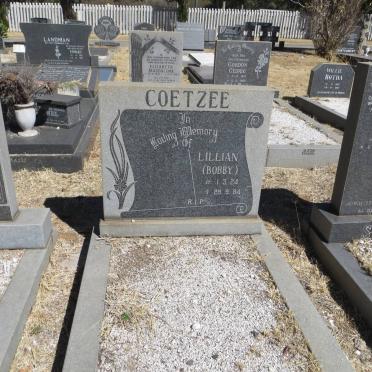 COETZEE Lillian 1924-1984