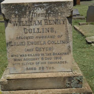 COLLINS William Henry -1916