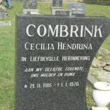 COMBRINK Cecilia Hendrina 1915-1976