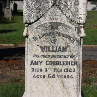 COBBLEDICK William -1923