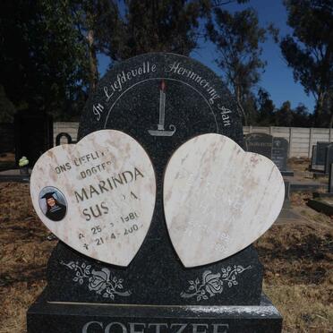 COETZEE Petronella Johanna 1951-2009 :: COETZEE Marinda Susara 1980-200?