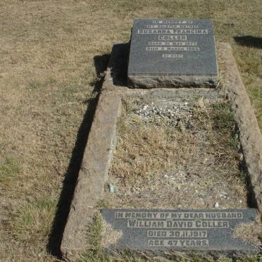 COLLER William David 1870-1917 &amp; Susanna Francina 1877-1952