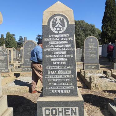 COHEN Isaac -1940