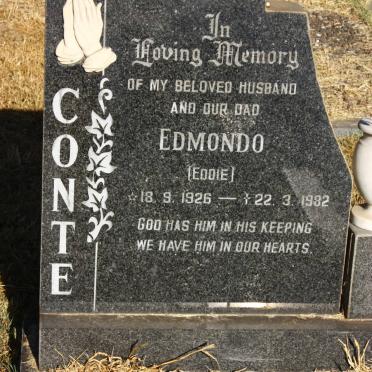 CONTE Edmondo 1926-1982
