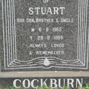COCKBURN Stuart 1965-1986