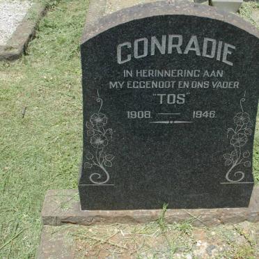 CONRADIE Tos 1908-1946
