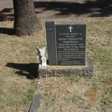 CONSALVES Maria Ferreirinha -1946