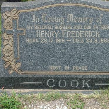 COOK Henry Frederick 1919-1966