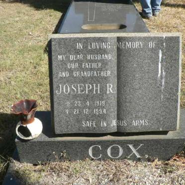 COX Joseph R. 1919-1994
