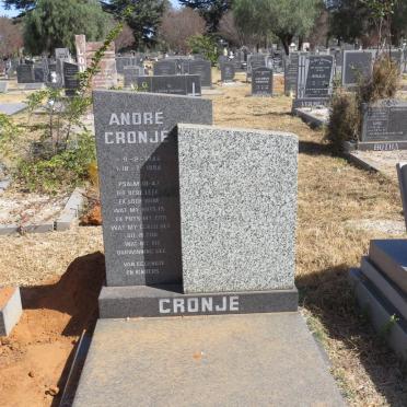 CRONJE André  1946-1994