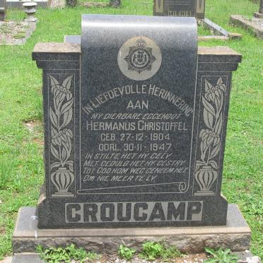 CROUCAMP Hermanus Christoffel 1904-1947
