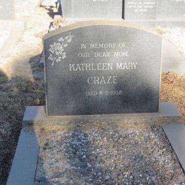 CRAZE Kathleen Mary -1968