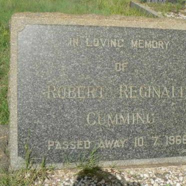 CUMMING Robert Reginald -1966