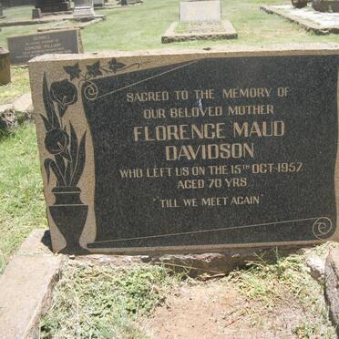DAVIDSON Florence Maud -1957