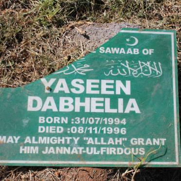 DABHELIA Yaseen 1994-1996
