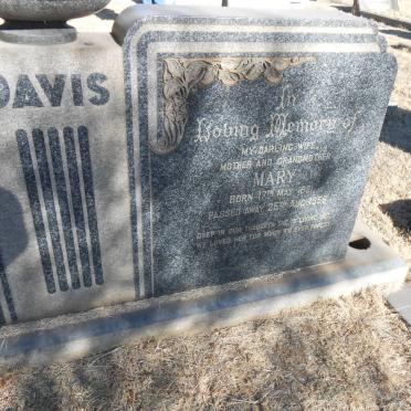 DAVIS Mary 1891-1958